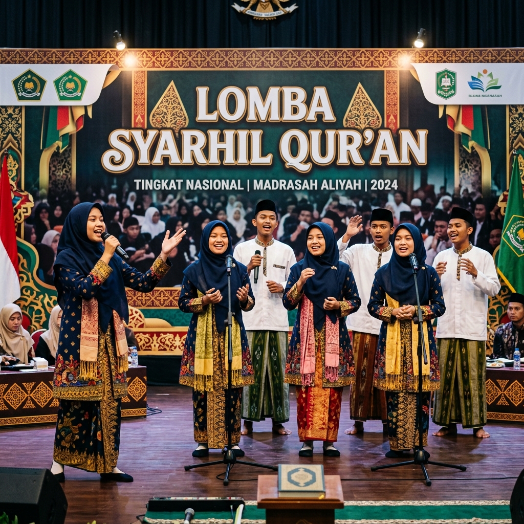 Antusiasme Lomba Syarhil Qur'an Kabupaten